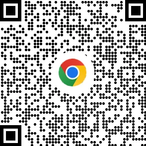 QR Code pour télécharger le navigateur Chrome sur des appareils mobiles
